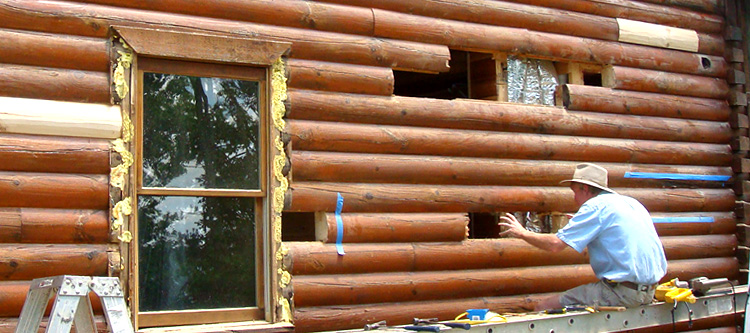 Log Home Repair Pike County, Ohio
